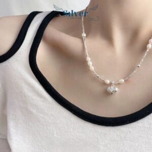 Dây chuyền bạc nữ