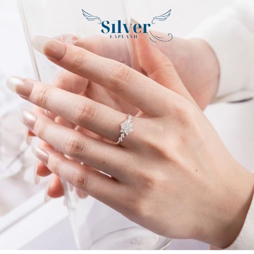 Nhẫn bạc đôi đơn giản – Biểu tượng của tình yêu chân thành